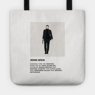 John Wick Minimalist Poster Tote