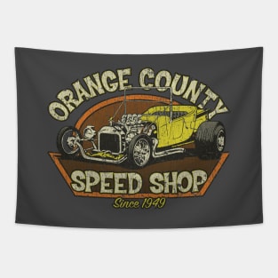 Orange County Speed Shop 1949 Tapestry