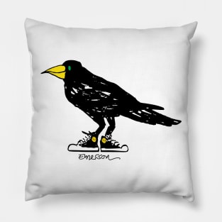 Crow Pillow