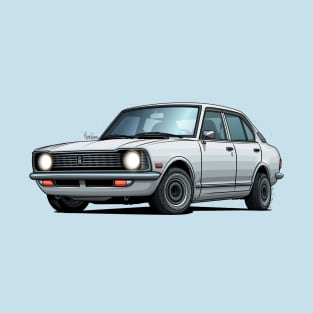 Toyota Corolla KE20 - White T-Shirt