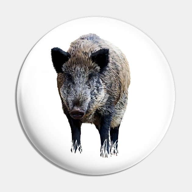 Wild boar Pin by sibosssr