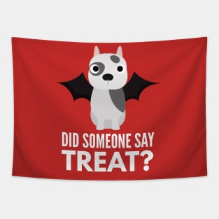 Amstaff Halloween Trick or Treat Tapestry