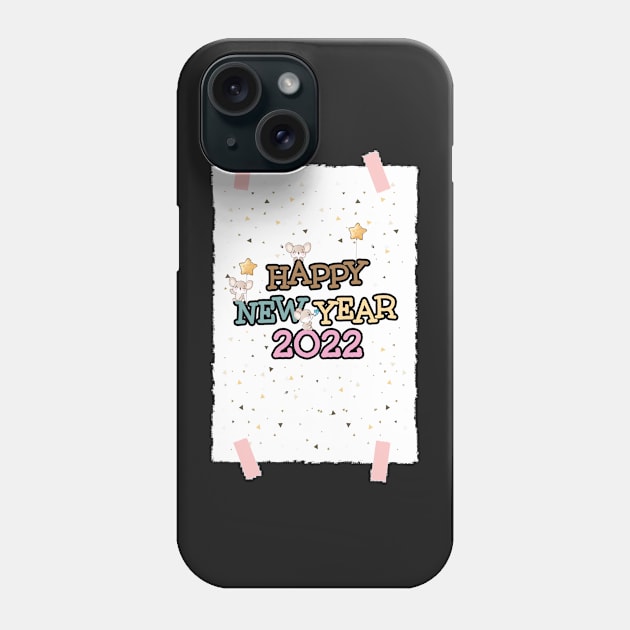 2022 happy new year celebration Phone Case by dex1one