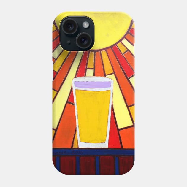 Light-Struck Pint Phone Case by realartisbetter