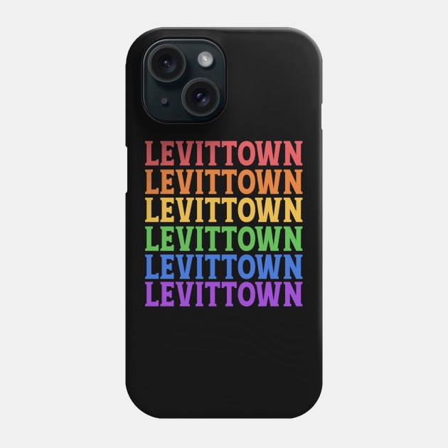 LEVITTOWN TRAVEL DESTINATION Phone Case by OlkiaArt