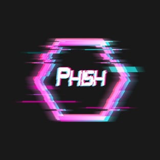 Glitch aesthetic - Phish T-Shirt