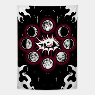 Moon art Tapestry