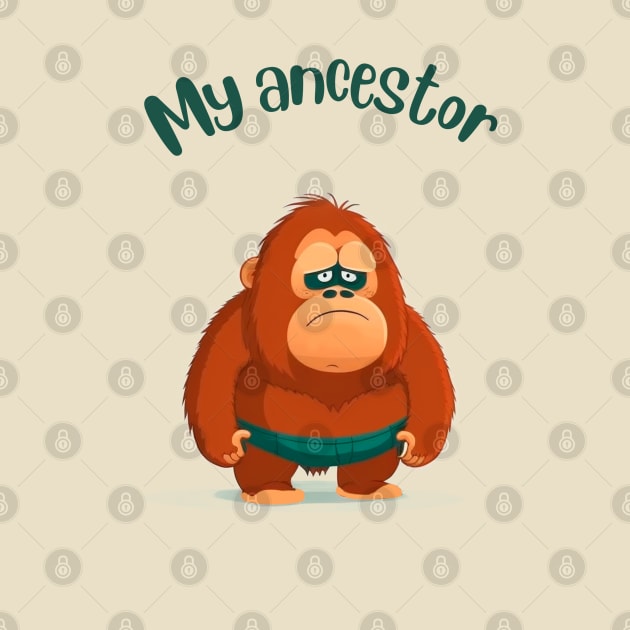 My Ancestor Monkey by T-signs