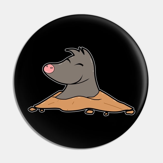 Mole Comic Pin by Imutobi