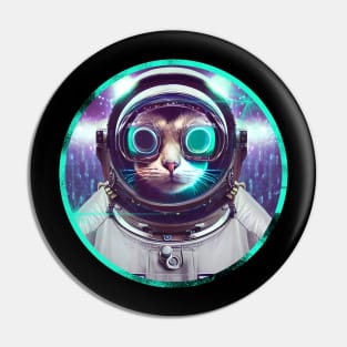 Astronaut Cat Pin