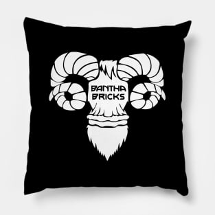 Bantha Bricks Charge Ahead ver2 Pillow