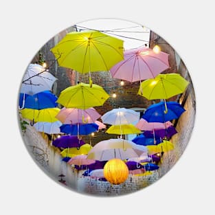 Umbrellas Pin