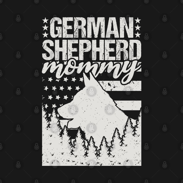 German Shepherd Mommy by Tesszero