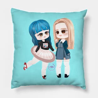 Chaeyeon chibi design Pillow