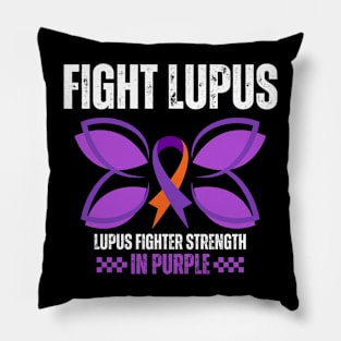 Fight Lupus Awareness Pillow