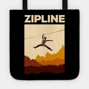 Zipline Adventure Ziplining Ziplines Gift Tote