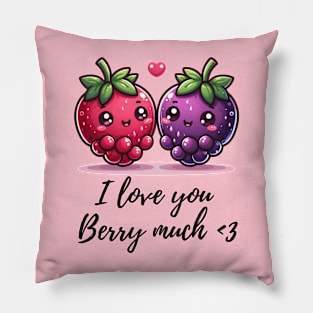 I Love You Berry Much | Valentine | Valentines Gift | Cute Pillow