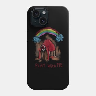 Chilling Horror Artistry: Creepy Drawings Collection Phone Case