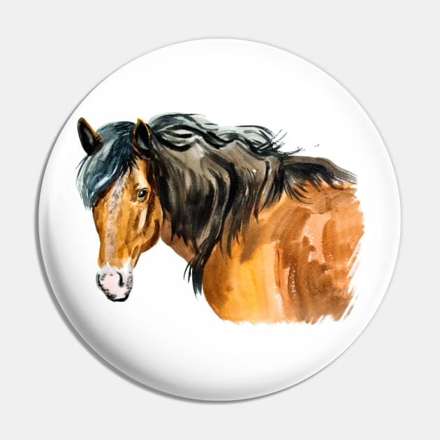 horse Pin by VicaVeresk