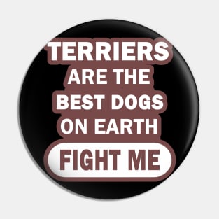 Terrier Yorkshire Bull Terrier Jack Russel Dogs Pin