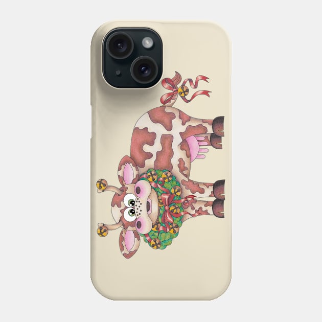 Dairy Christmas! Phone Case by TJWArtisticCreations