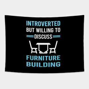 Introverted Furniture Building Carpentry Carpenter Tapestry