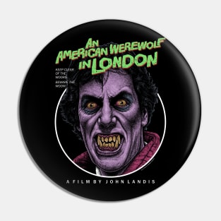 An American werewolf In London, Beware the moon, Cult Classic Pin