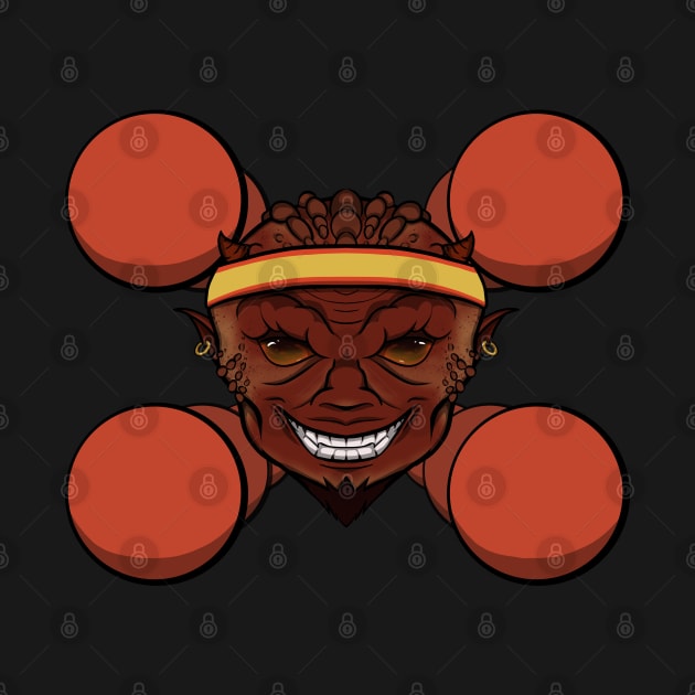 Dodgeball Devil (no caption) by RampArt