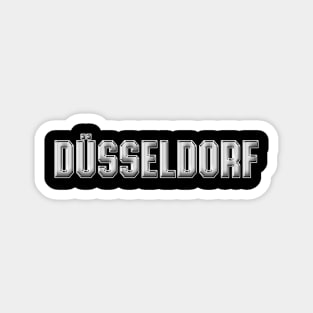 Düsseldorf Stadt Retro Düsseldorfer Ruhrgebiet Magnet