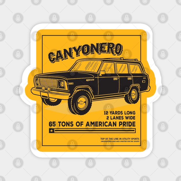 The Simpsons - Canyonero Magnet by Dreist Shirts