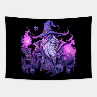 evil wizard Tapestry