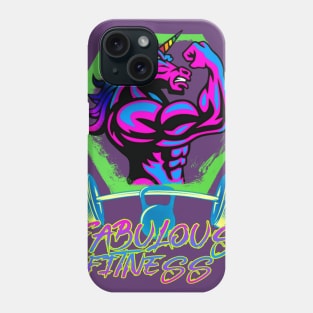 Fabulous Fitness Unicorn Pride Phone Case