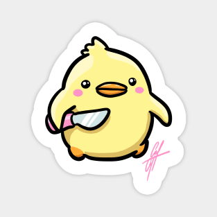 Punk Chicken Magnet