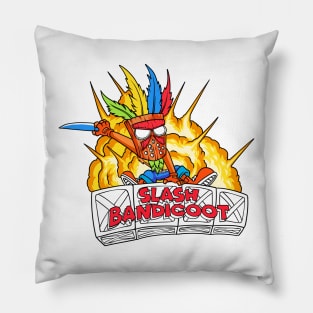 Slash Bandicoot Pillow