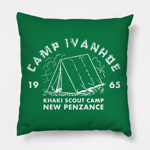 Camp Ivanhoe Pillow by PopCultureShirts