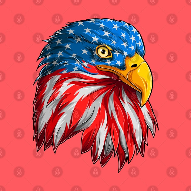 American Pride Bald Eagle by machmigo