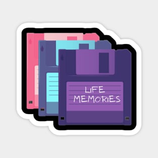 LIFE MEMORIES | VANDAL CLOTHING | 80s | Magnet