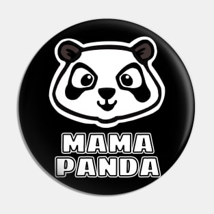 Cute Kawaii Mama Panda Pin