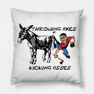 The Axe Shoppe | Throwing Axes and Kicking A$$ Pillow