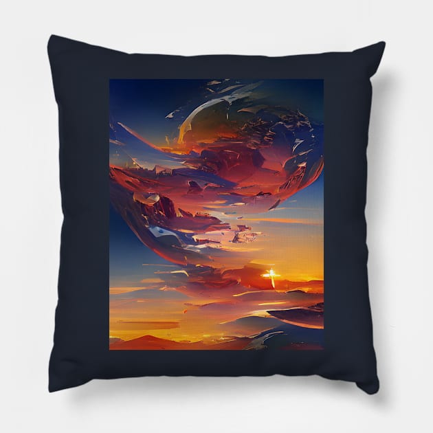 Live Abstraction Pillow by umculi