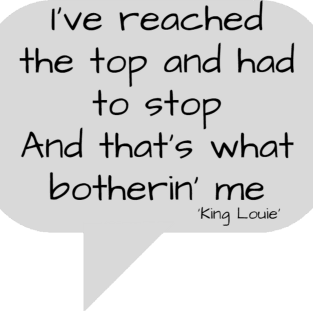 Jungle Book - King Louie quote Magnet