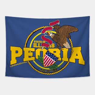 Peoria Illinois Tapestry