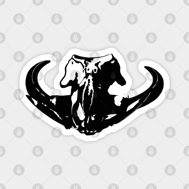 Warthog skull Magnet by Wolf Art / Swiss Artwork Photography