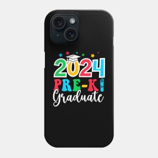 Kids Pre K Graduate 2024 Preschool Graduation Class Of 2024 Kids Phone Case