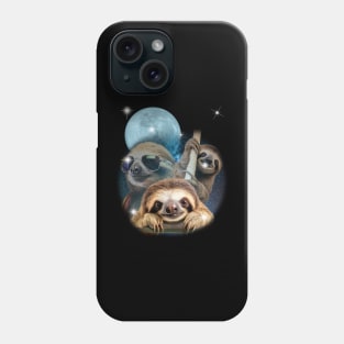 Sloths in Outer Space Phone Case