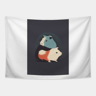 Guinea Pig 1 - Japanese Retro Art Tapestry