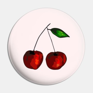 Cherry - Two Cherries - Cherry Twin Pin