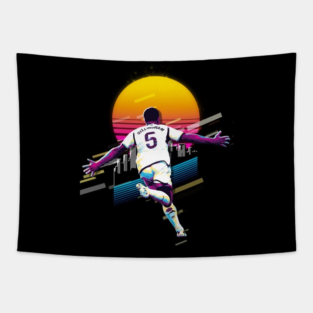 Jude Bellingham Football Player Tapestry by Nenok