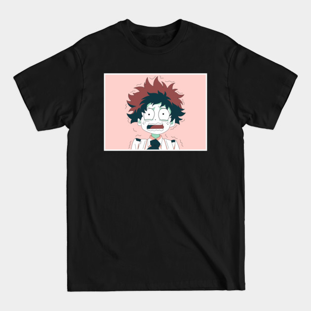 Disover Izuku Midoriya Funny Face - Izuku Midoriya - T-Shirt