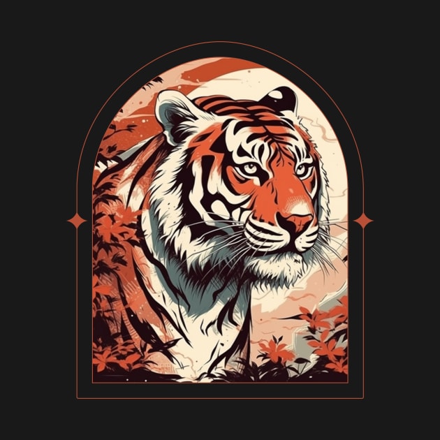 Orange Tiger's Enigma by Colorful Days